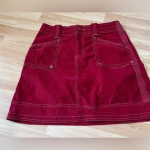 Aventura Organic Cotton Corduroy Skirt